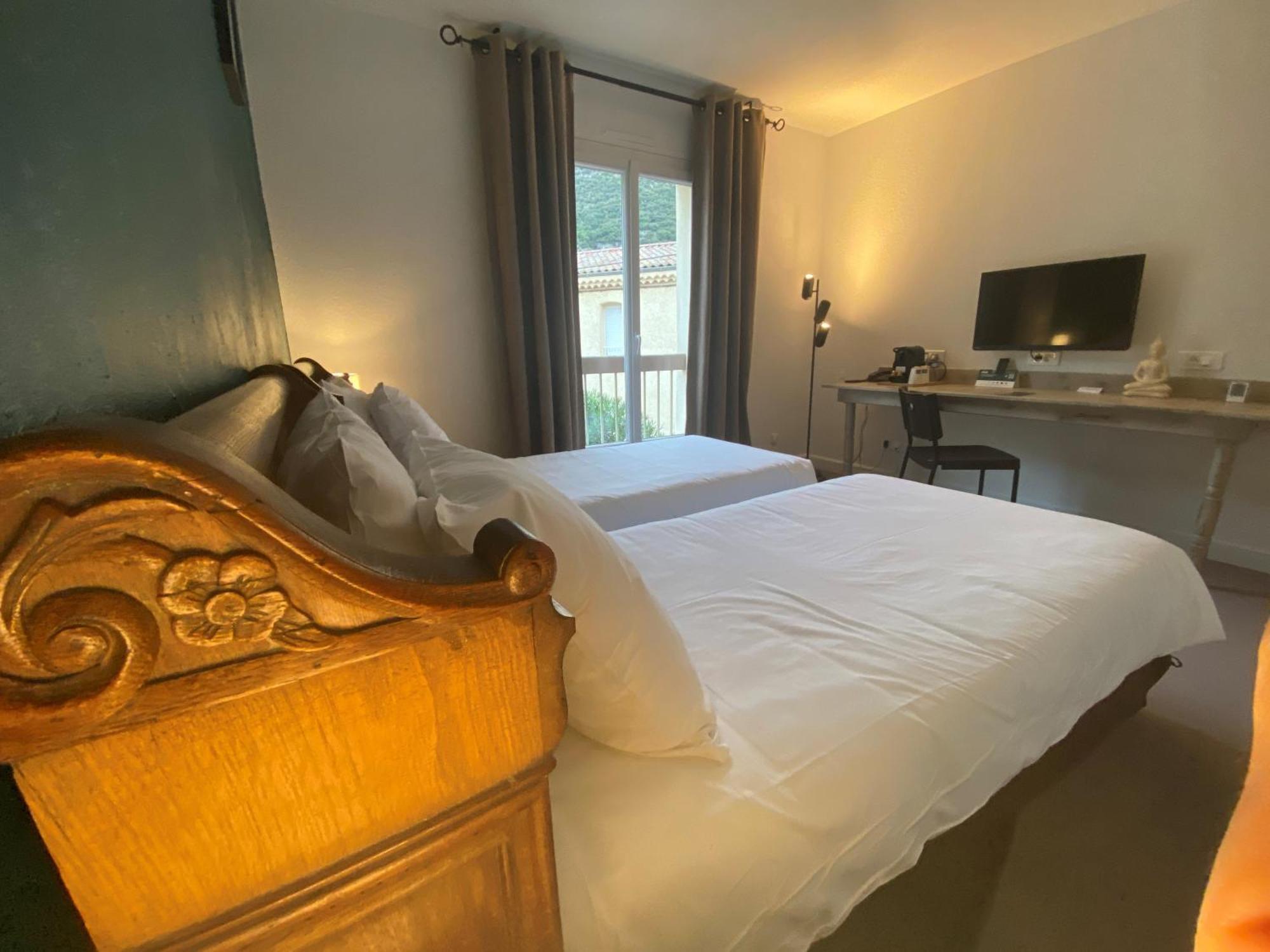 Rochemaure Logis Hotel Medieval, Montelimar Nord מראה חיצוני תמונה